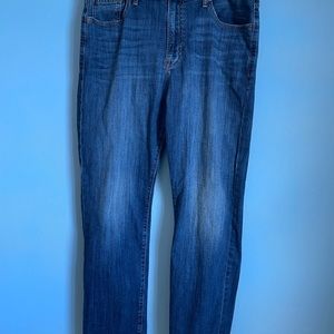 Lucky Brand 429 Classic Straight Blue Jeans Mens Size 36x32